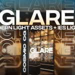 Blender插件-现代室内灯具灯光效果工具 Glare V1.1