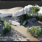 Blender插件-自然环境植物石头预设