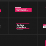 FCPX插件-1250多个商业栏目包装文本标题排版视频无缝过渡转场图形元素动画工具包