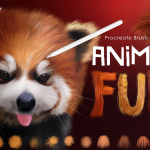 Procreate笔刷-动物毛皮Procreate画笔笔刷