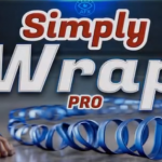 Blender插件-绳子绸带样条线缠绕工具 Simply Wrap Pro 3.0