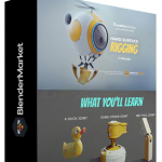 Blender教程-机器人绑定动画制作初学者指南教程-中英字幕