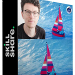 C4D制作帆船3D场景模型完整制作视频教程