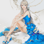 PS教程-古风美少女插图绘制上色教程