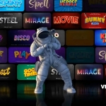 PR模板-多画面网格视频墙舞台动态背景效果动画