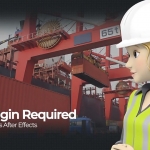 AE模板-房地产建筑工地三维卡通人物解说展示动画