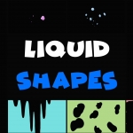 PR模板-12组液体MG图形动画流体飞溅卡通元素视频模板