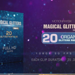 20组唯美闪烁光斑粒子叠加视频素材