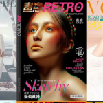 时尚杂志封面设计PSD模板