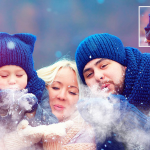 25款冬天下雪雪花雪景冰柱PS笔刷