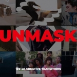 FCPX插件-100个简单图形蒙版遮罩转场过渡FCPX中文插件