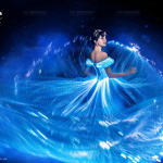 超流行超漂亮的夜光婚纱大全PSD