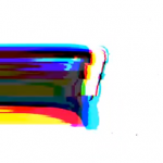 色彩撕裂Logo动画AE模板