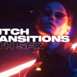 AE模板-500种故障干扰画面损坏VHS倒带毛刺色散抖动转场过渡预设