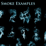 80个烟雾和燃烧火焰PS笔刷