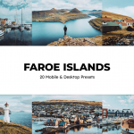 法罗群岛旅拍人文风光后期调色Lightroom预设旅行视频后期调色LUT预设