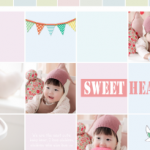 超清 高质量 儿童模板PSD方版简洁