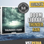 66组雷雨自然环境音效库不同距离雷声不同强度降雨风暴音效