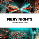 20个城市街道夜景摄影后期调色LR预设及Vlog视频后期调色LUT预设