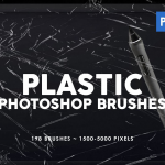 198个塑料袋,保鲜膜,虚线包装真正的塑料材料纹理笔刷