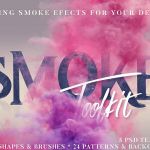 摄影后期广告合成烟雾效果创建工具包叠加合成笔刷