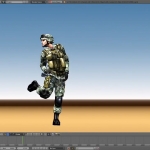 Blender三维立体像素插件 Voxel Heat Diffuse Skinning