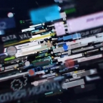 AE模板-87个数字科技赛博朋克字幕条标题动画