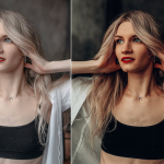 暖调电影人像后期调色lr预设