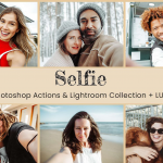 人像自拍摄影后期调色Lightroom预设及电影Vlog后期调色LUT预设