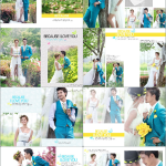 波西米亚-16寸竖版影楼婚纱摄影PSD模板10P