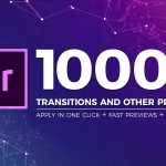 PR脚本-1000个冲击缩放干扰破损摄像机平移扭曲炫光视频无缝转场预设