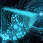 AE模板-数字科技感全息HUD界面LOGO标志展示片头动画