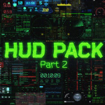 AE模板-54种HUD未来科技感元素UI动画