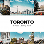 多伦多旅拍人文风光后期调色Lightroom预设及电影视频后期调色LUT预设