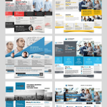 100个健身运动商务传单捆绑包PSD模板