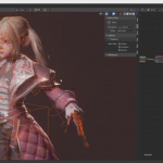 Blender三维卡通美少女角色建模全流程教程-模型工程文件
