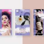 Ins风美容护肤产品宣传促销短视频pr模板