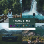 旅拍人像LR预设和旅拍视频后期调色LUT预设