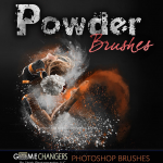 粉末爆炸特效笔刷包+视频教程