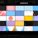 PR模板-手绘卡通流体MG图形文字标题转场背景动画预设