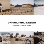 沙漠旅拍人文风光后期调色LR预设及航拍视频后期调色LUT预设