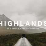 高原地区旅拍电影风光Lightroom预设及无人机视频调色LUT预设