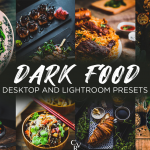 深色情绪美食摄影后期Lightroom预设