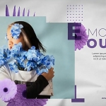 AE模板-时尚丰富多彩图文介绍宣传介绍动态开场