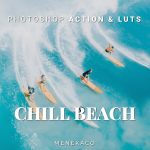 冰寒海滩清新胶片视频调色lut预设