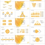 创意彩色水彩风PPT模板 小清新文艺简约唯美商务工作总结汇报ppt