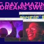 PR模板-创意大色块背景内容弹窗展示PR幻灯片模板