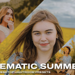 夏季电影人像后期调色Lightroom预设和视频电影Vlog后期调色LUT预设
