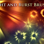 83种太阳光束辐射光线放射光爆裂光线艺术效果PS笔刷