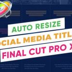 20组社交媒体文字标题动画FCPX插件